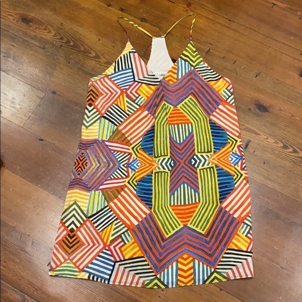Fierra Y Back Mini Dress, Size Small